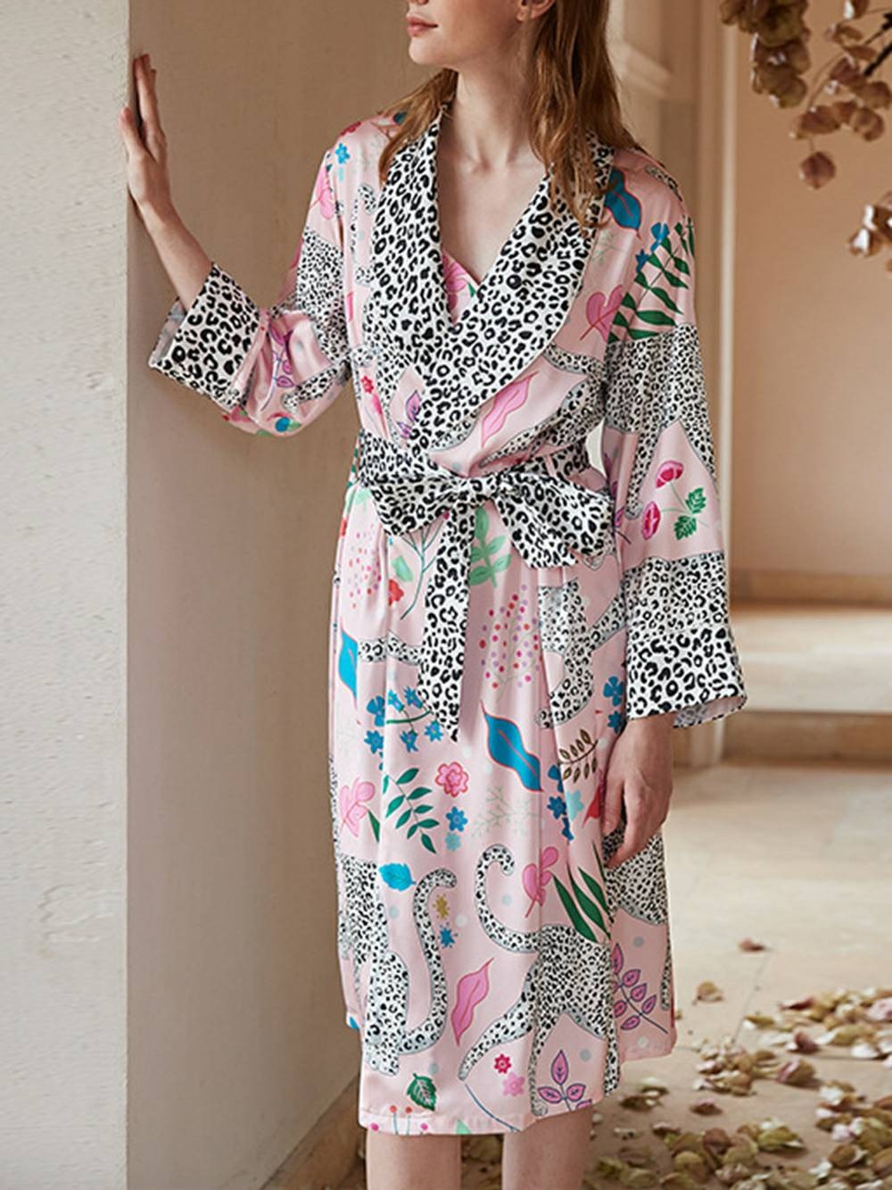 Wild Blossom Robe Set