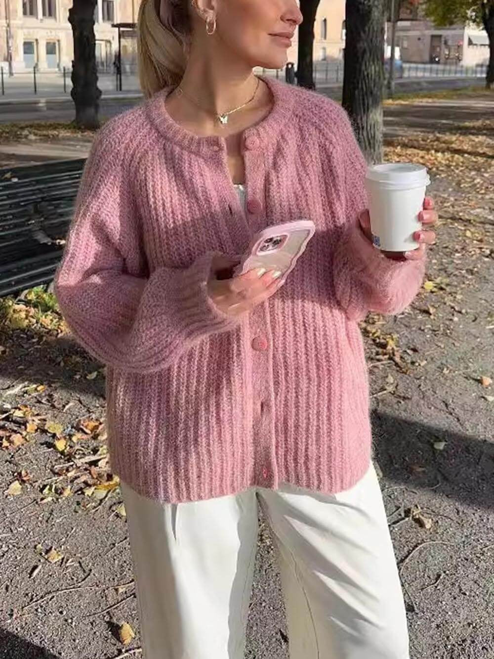 Soft Knit Cozy Coat