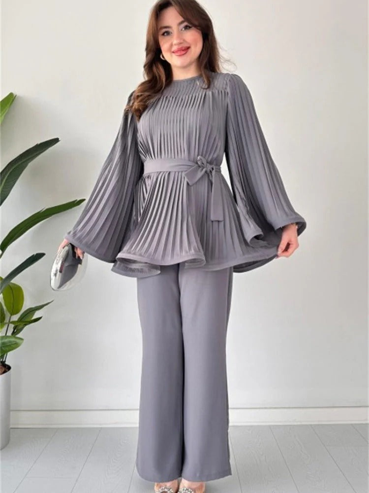 Midnight Elegance Pants Set