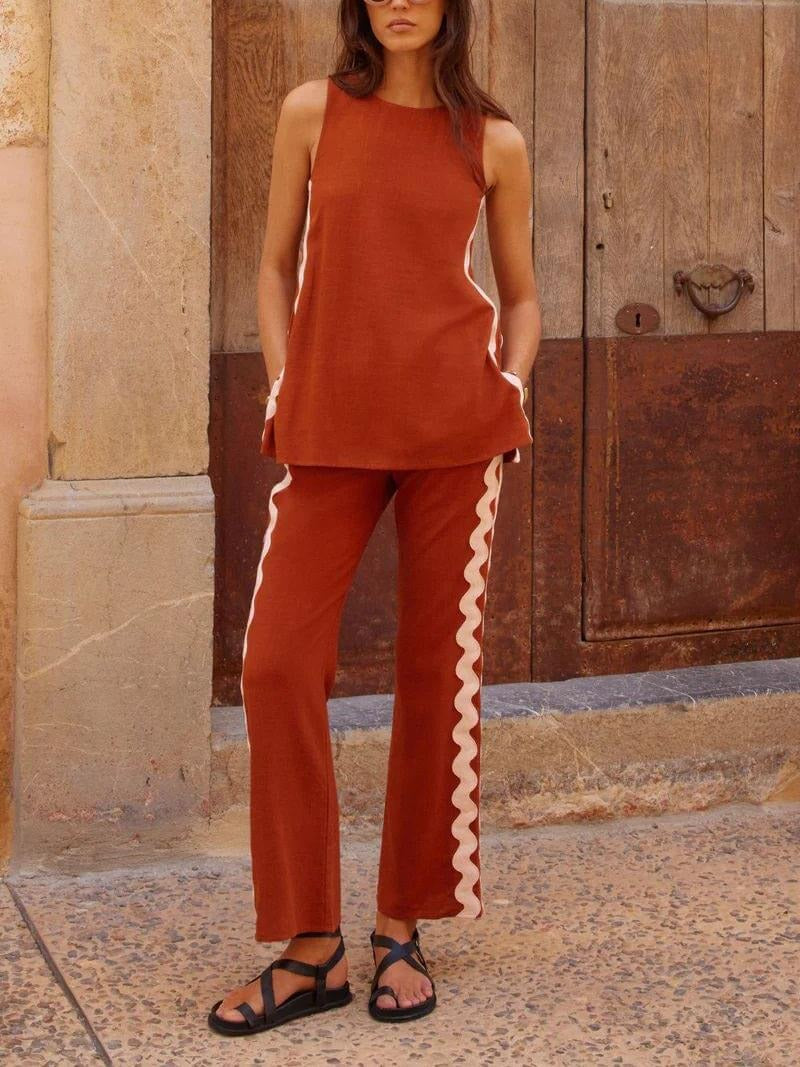 Desert Line Pants Set