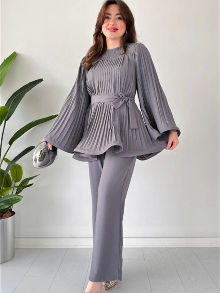 Midnight Elegance Pants Set