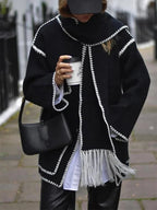 Paris Chic Cape Coat