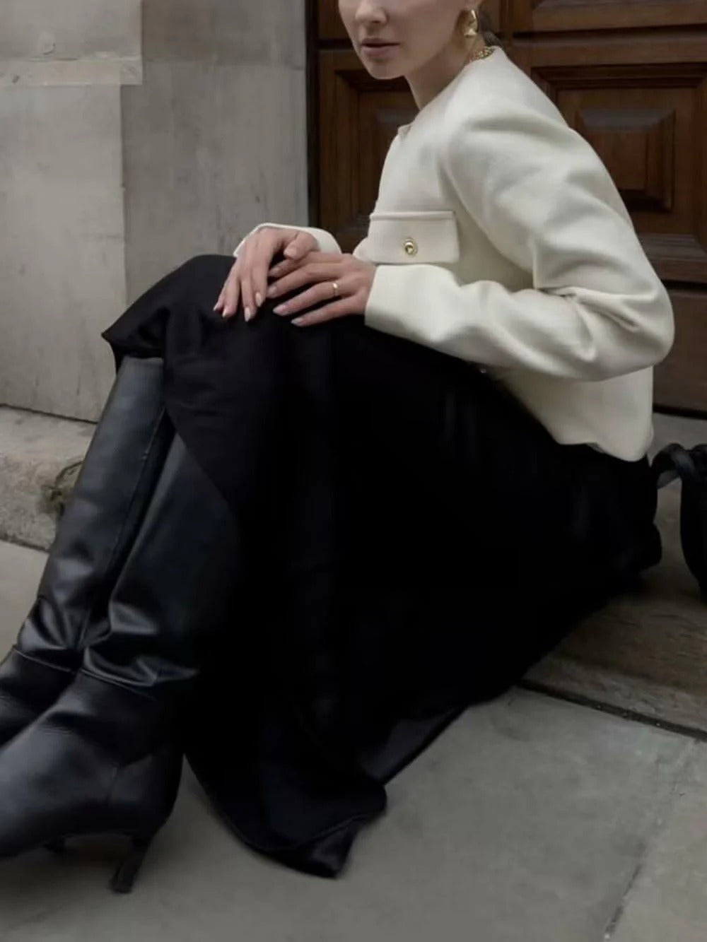 Classic Elegance Structured Coat