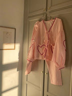 Sweet Heart Gingham Blouse
