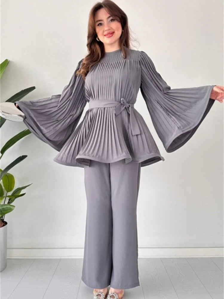 Midnight Elegance Pants Set