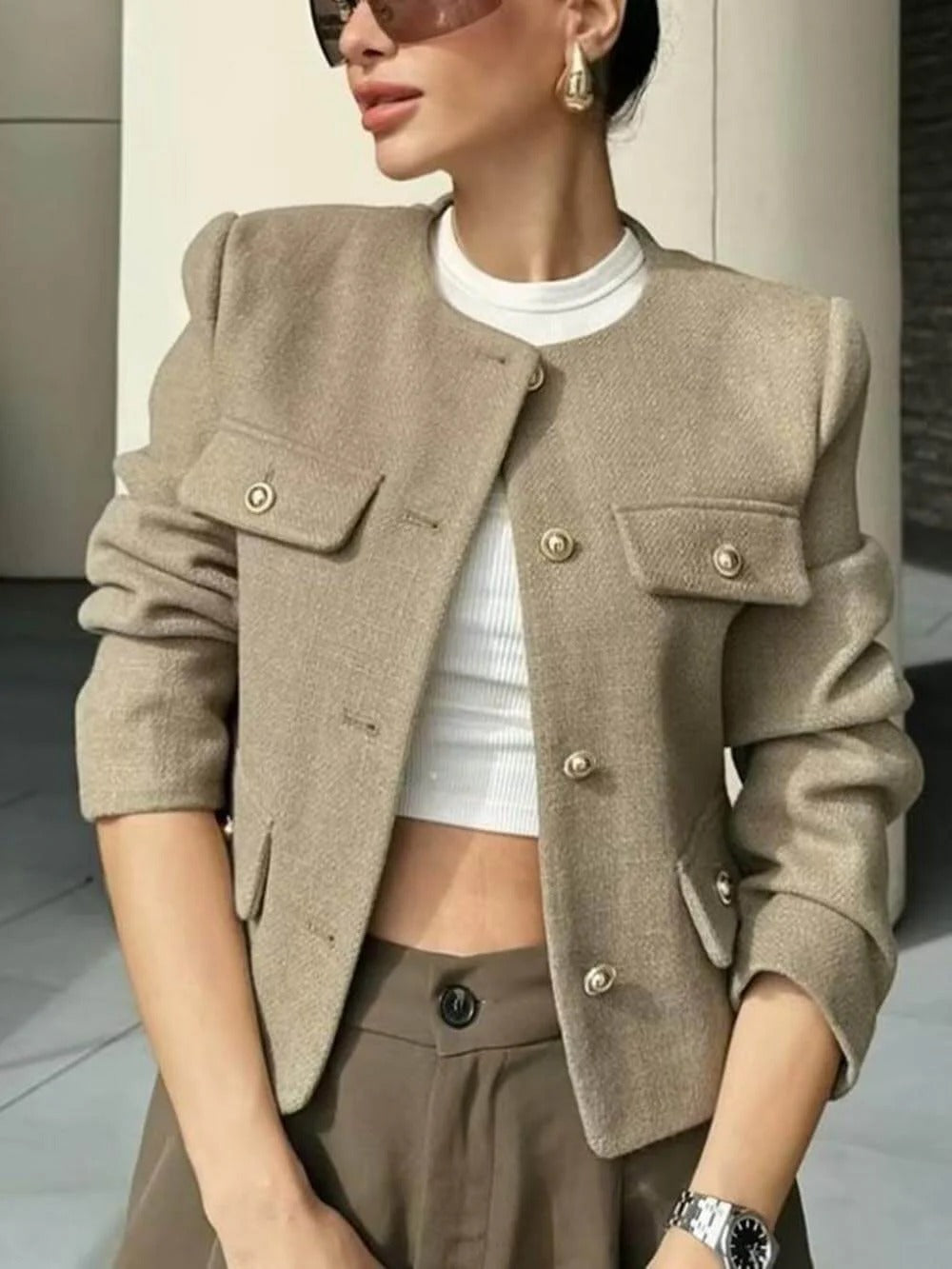 Classic Elegance Structured Coat