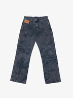 Vintage Washed Graphic Jeans
