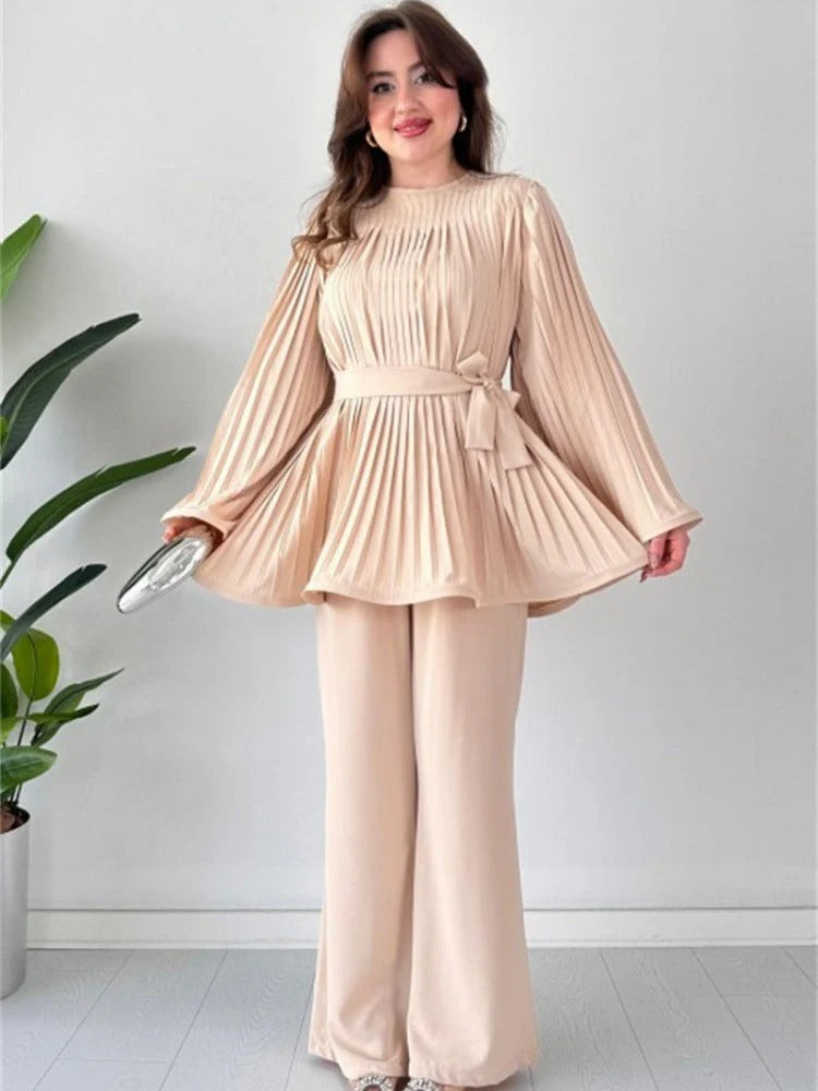 Midnight Elegance Pants Set