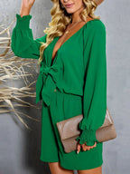 Olive Soft Flow Jumpsuit
