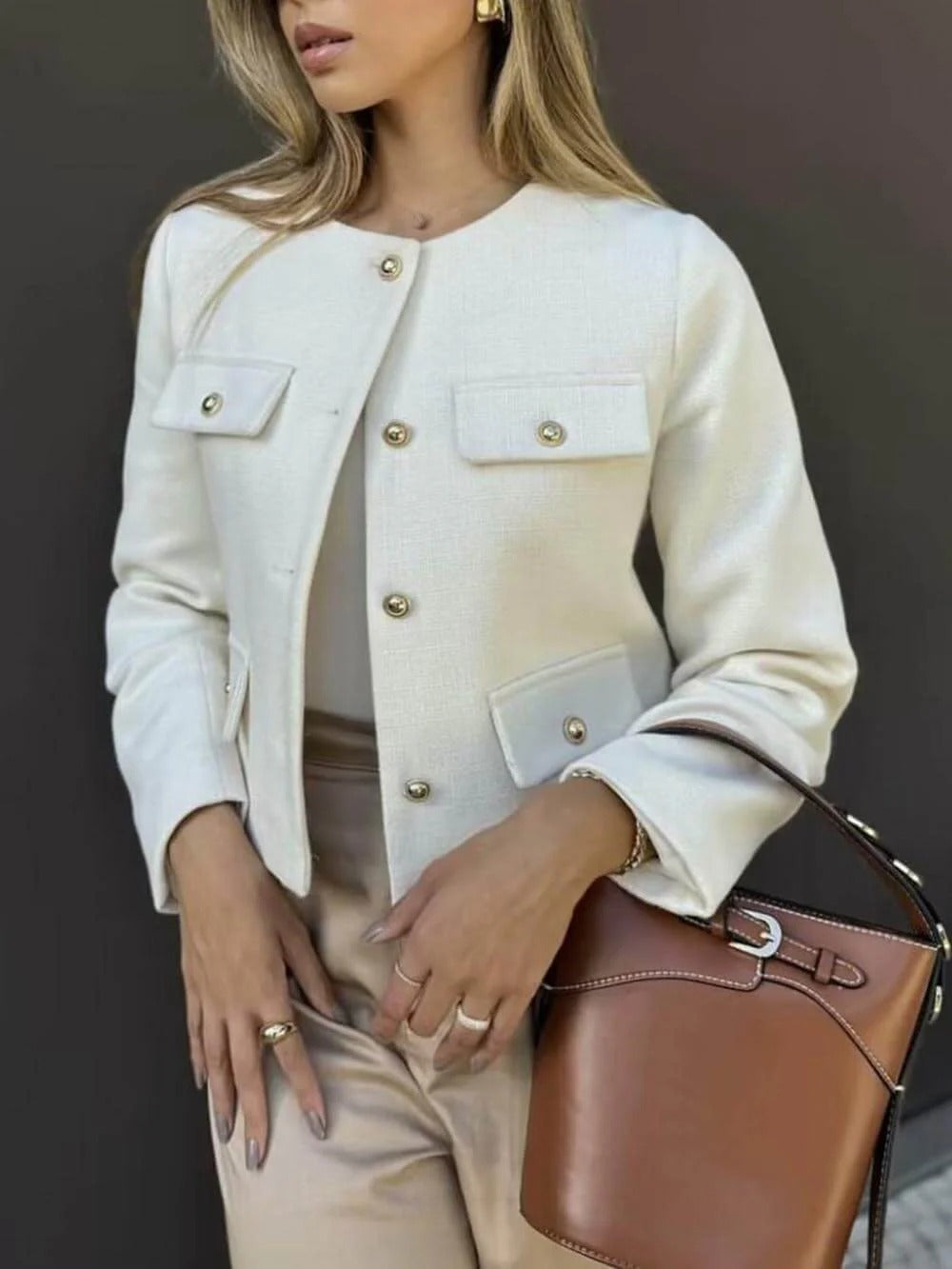 Classic Elegance Structured Coat