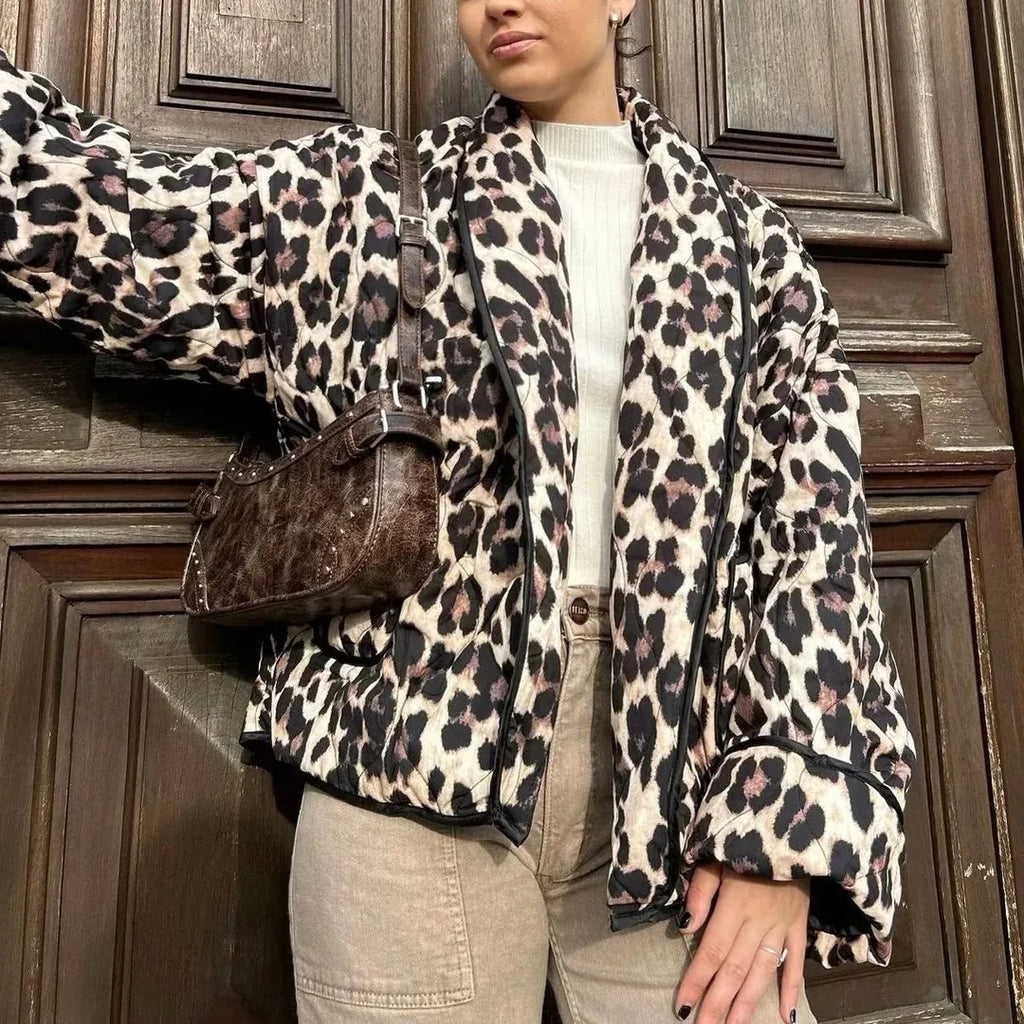 Wild Luxe Leopard Coat