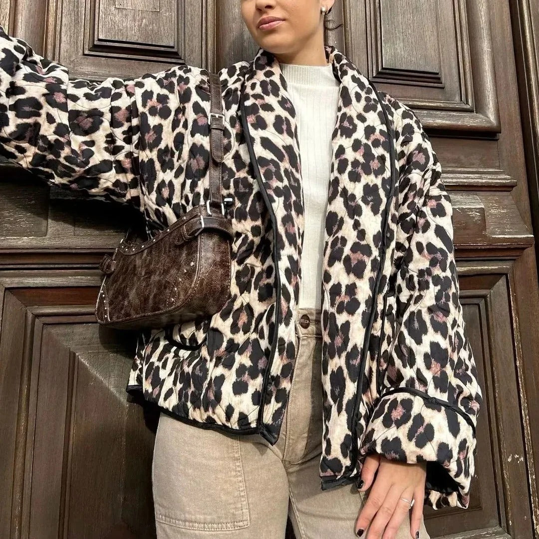 Wild Luxe Leopard Coat