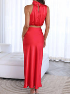 Ivory Elegance Maxi Set