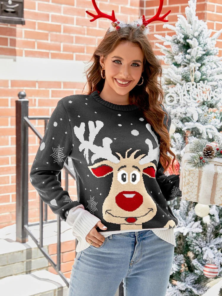 Cute Reindeer Christmas Sweater