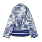 Blue Heritage Quilted Coat