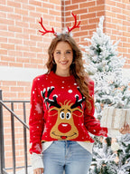 Cute Reindeer Christmas Sweater
