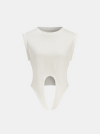 Cotton Knotted T-Shirt