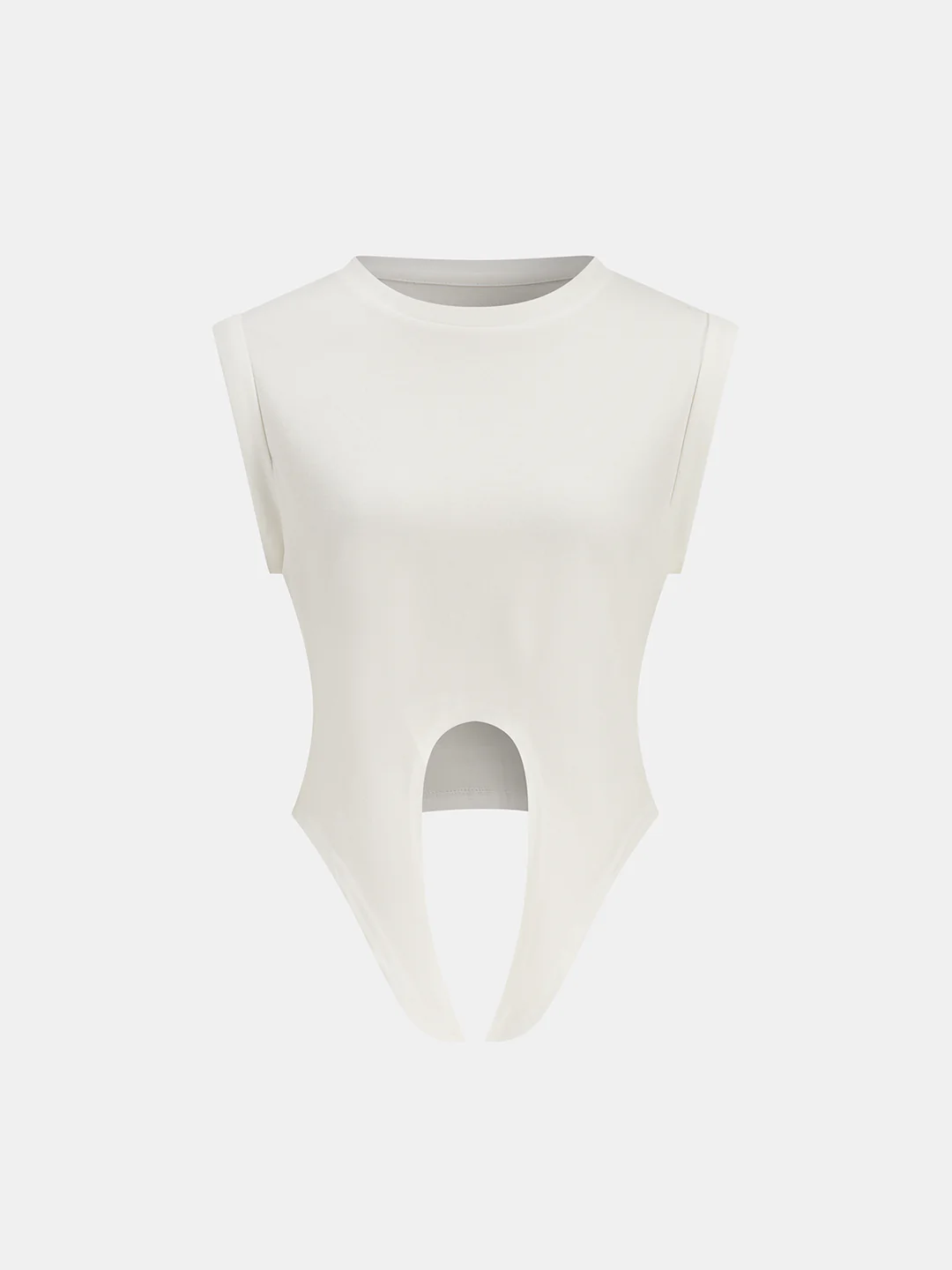 Cotton Knotted T-Shirt