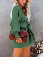 Olive Soft Flow Jumpsuit