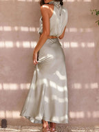 Ivory Elegance Maxi Set