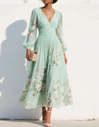 Sage Blossom Dress