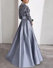 Silver Elegance Gown