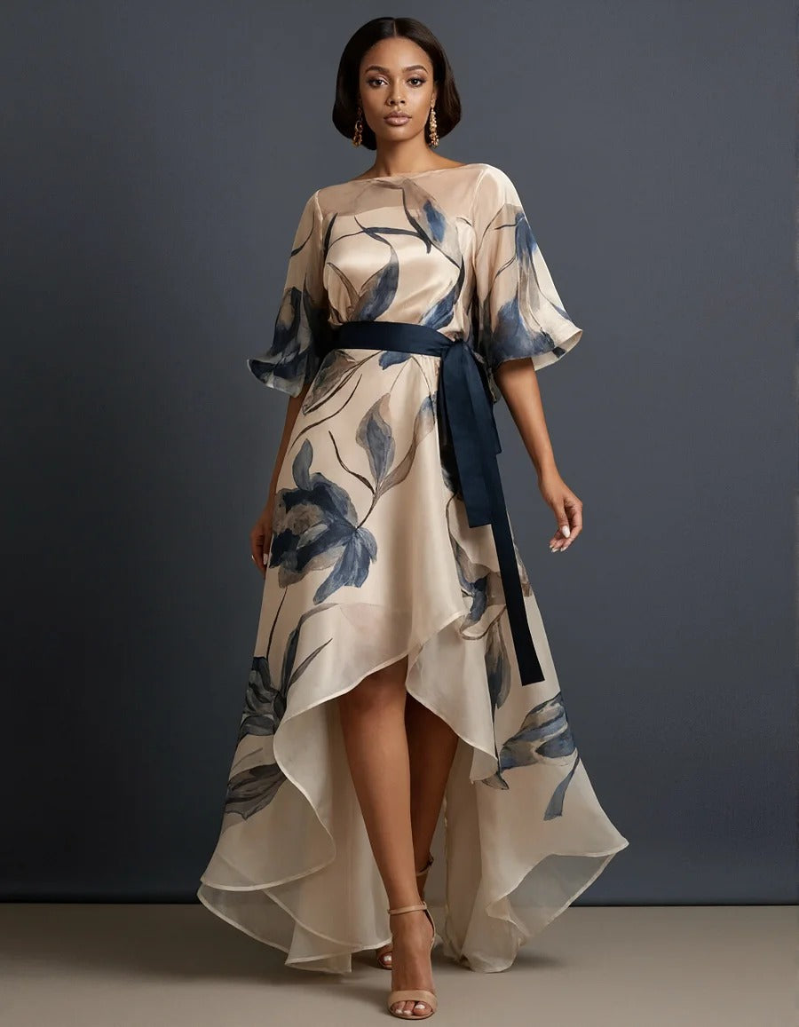 Ivory Bloom Maxi Dress