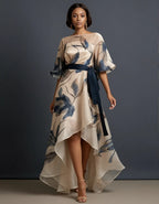Ivory Bloom Maxi Dress